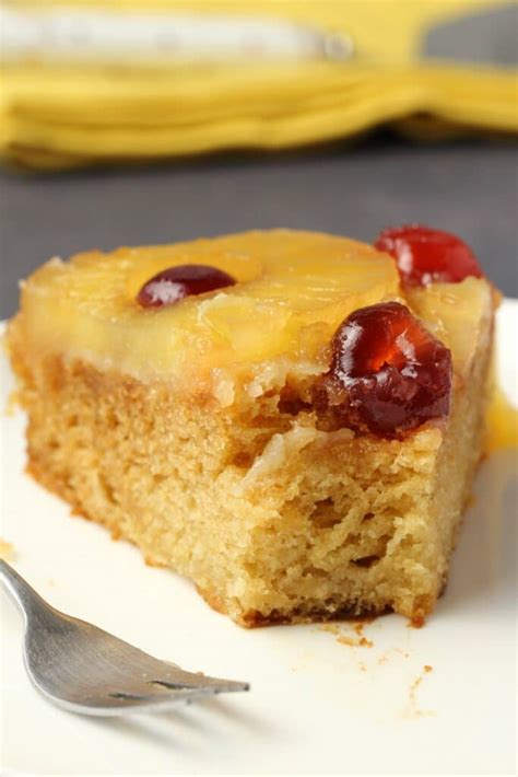 Vegan Pineapple Upside Down Cake - Loving It Vegan