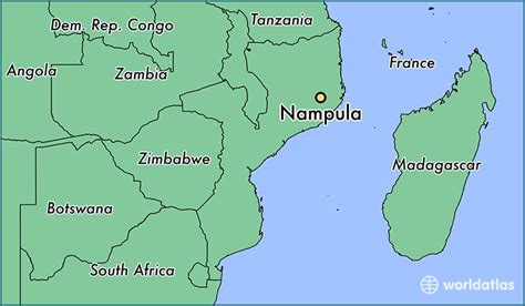 Where is Nampula, Mozambique? / Nampula, Nampula Map - WorldAtlas.com