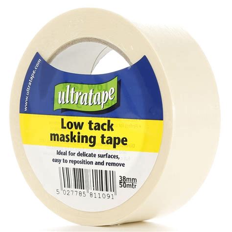 Ultratape Low Tack Masking Tape 38mm x 50m