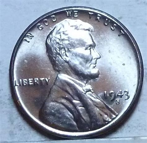 1943-S Gem White Uncirculated Lincoln Wheat Cent BU ( 403) - For Sale ...