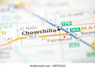 Chowchilla California Usa On Map Stock Photo 1423987760 | Shutterstock