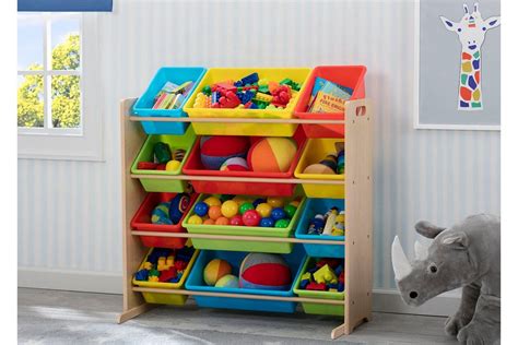 Delta Children Kids 12 Bin Toy Storage Organizer | Ashley Furniture HomeStore Kid Toy Storage ...