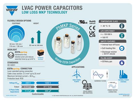 Capacitors | Vishay