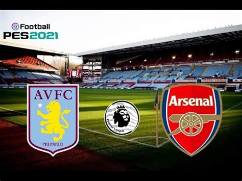 Aston Villa vs Arsenal | Premier League 2022/23 | eFootball PES ...