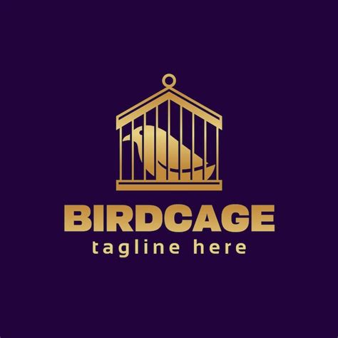 Premium Vector | Bird cage logo template