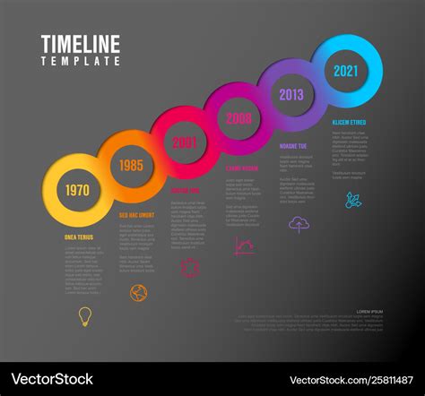 Timeline With Milestones Template