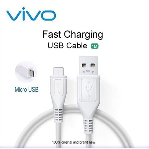 Original Vivo Fast Charging Cable Super Quick Fast Charge Micro USB ...