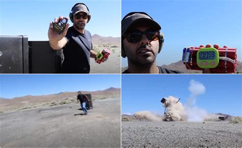 Guy Blows Up 100-Year-Old Safe Using M67 Frag Grenade And Dynamite