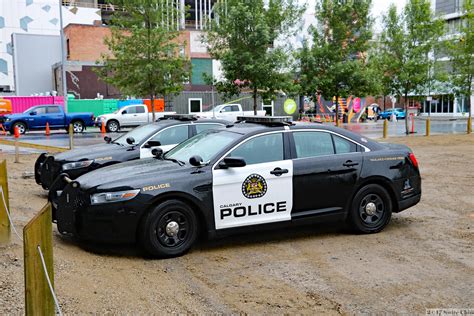 Pair of Calgary Police cruisers | Seen outside of Studio Bel… | Flickr