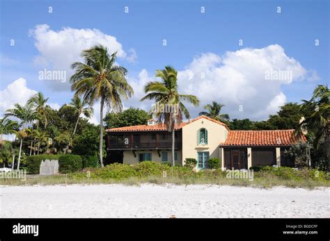 House at the beach of Naples, Florida USA Stock Photo - Alamy