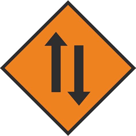 WK 031 Two Way Traffic | Roadworks Safety Signs Ireland | PD Signs