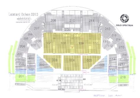 View 14 Oslo Spektrum Seating Plan - Themeuno