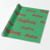 Christmas wrapping paper | Zazzle