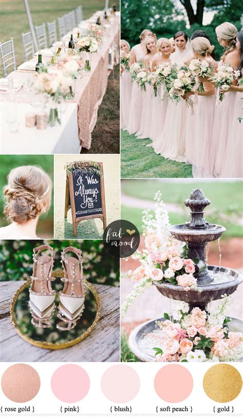 Stunning Wedding Color Palettes With Blush Pink Blog Neutral Wedding Colors, Wedding Color ...