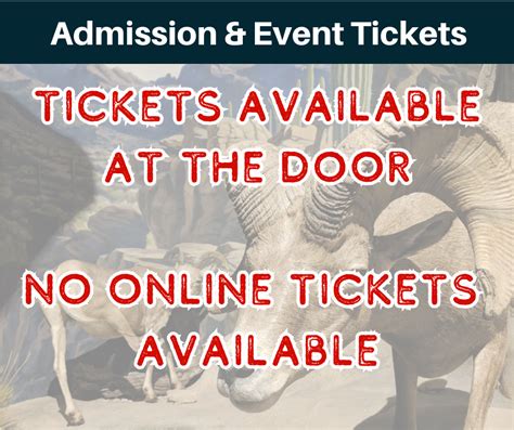 Museum Tickets - International Wildlife Museum