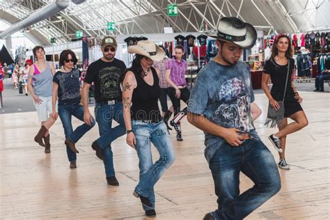 People Dancing at Rocking the Park Event in Milan, Italy Editorial ...