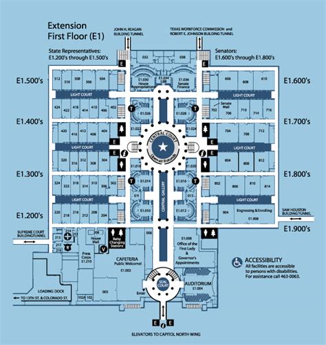 Texas State Capitol Maps and Directory – North Texas Citizens Lobby