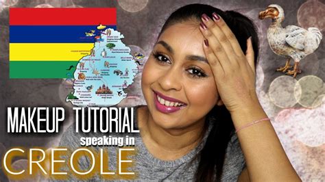 FULL MAKEUP TUTORIAL SPEAKING IN MAURITIAN CREOLE - YouTube