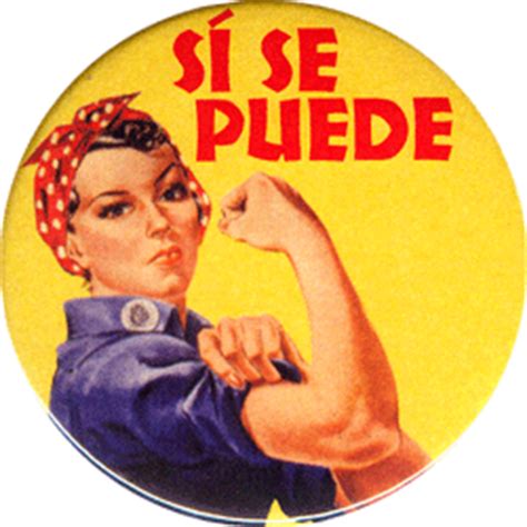 Si Se Puede - Button / Pinback (2.25") | Peace Resource Project