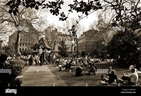 Soho Square, London Stock Photo - Alamy