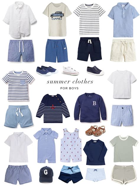 The Cutest Summer Clothes For Boys - Danielle Moss