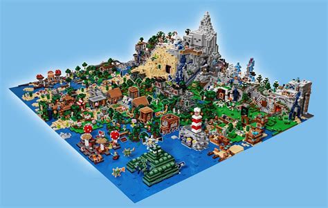 Mapping The World Of LEGO Minecraft - BricksFanz