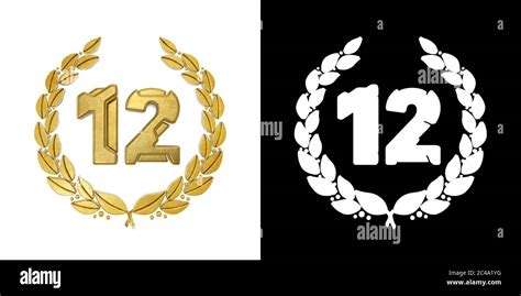 Number 12 logo hi-res stock photography and images - Alamy