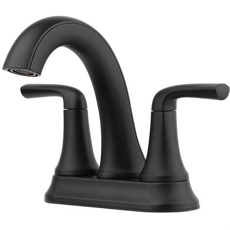 Pfister Ladera 2-Hole Centreset Faucet in Black | The Home Depot Canada