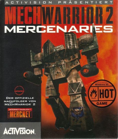 MechWarrior 2: Mercenaries (1996) - Poster US - 800*944px