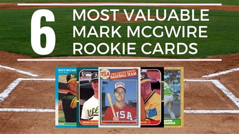 6 Most Valuable Mark McGwire Rookie Cards - Old Sports Cards