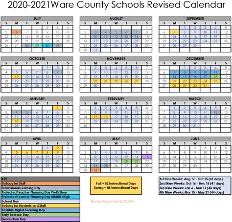 BOE Approves Revised 2020-2021 School Calendar | Memorial Drive Elementary