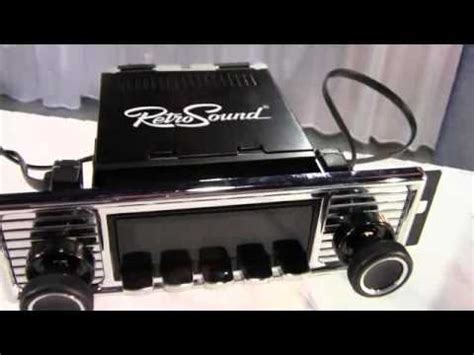 Retrosound Model Two Radio from Retro Manufacturing LLC ID11368 - YouTube