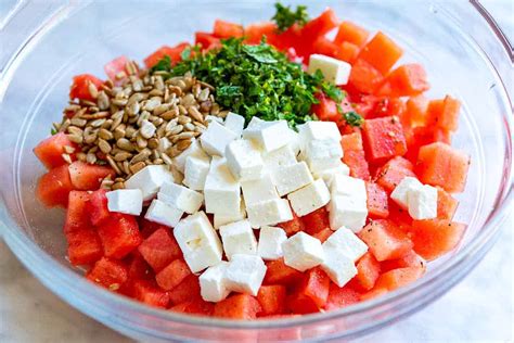 Easy Watermelon Feta Salad Recipe