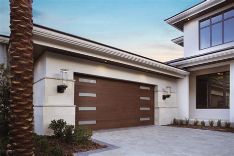 Modern & Contemporary Garage Doors | Steel & Faux Wood