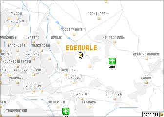 Edenvale (South Africa) map - nona.net