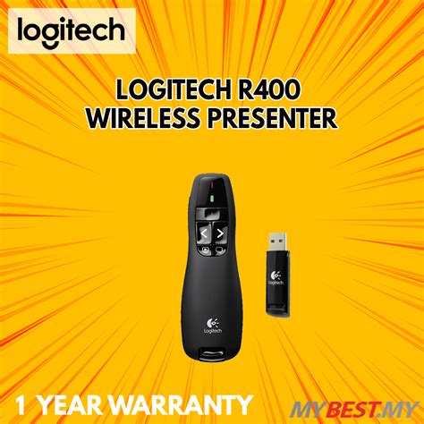 Logitech R400 Wireless Presenter