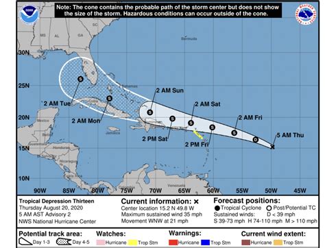 FLORIDA IN CONE: Slight Shift, But Tropical Storm Expected Sunday, Monday - BocaNewsNow.com