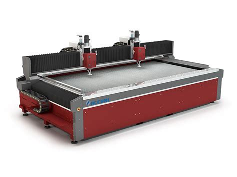 automatic cnc water jet cutting machine water metal cutter no heat affected zone - ACCURL