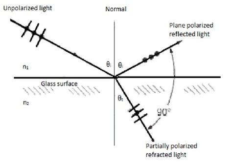 Brewster`s angle of polarization | Download Scientific Diagram