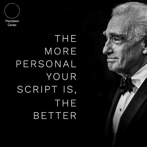 Quote of the Week: Martin Scorsese - Mentalism Center