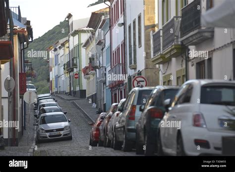 Angra do Heroismo in the Azores, Portugal Stock Photo - Alamy