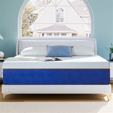 Queen Mattress,Madinog 8 inch Cooling-Gel Memory Foam Mattress in a Box,Medium - Walmart.com