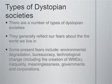 Dystopian Unit. - ppt download