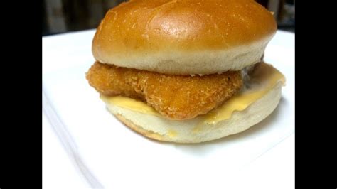 HOW TO MAKE MCDONALD'S FILET-O-FISH BURGER - Video Recipe| Filet 'O ...