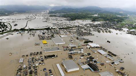 Japan's 'race against time' to save flood victims after dozens die | World News | Sky News