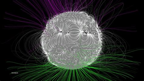 Sun Magnetic Field Lines