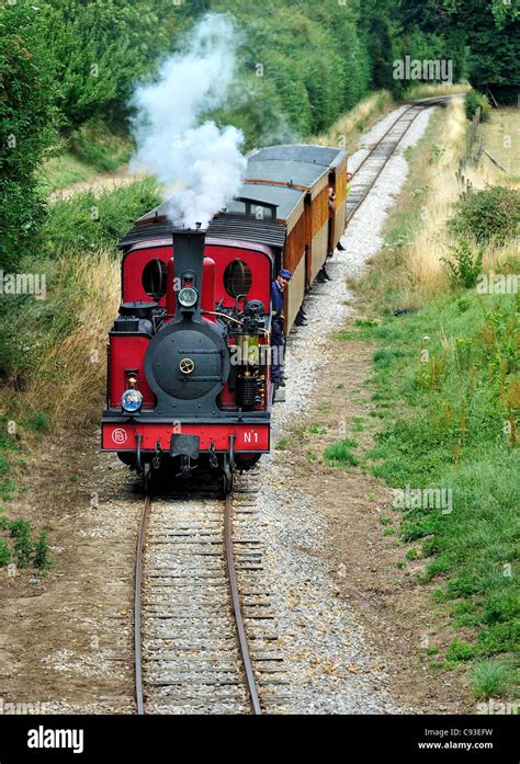 Historic train: le chemin de fer de la baie de somme, France Stock Photo - Alamy