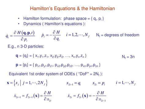 PPT - Hamiltonian Systems PowerPoint Presentation, free download - ID:1045380