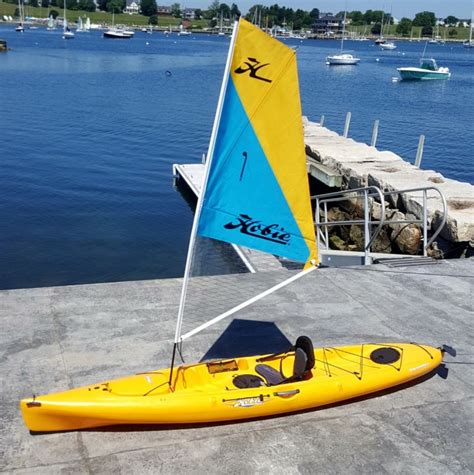 Hobie Mirage Revolution 13 (13'5") With Sail Kit, Papaya, Used Only Twice for sale from United ...