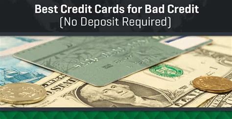 Best Credit Cards for Bad Credit & No Deposit in 2025 - BadCredit.org